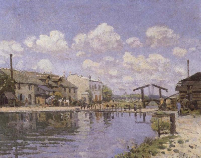 Alfred Sisley The Saint-Martin Canal